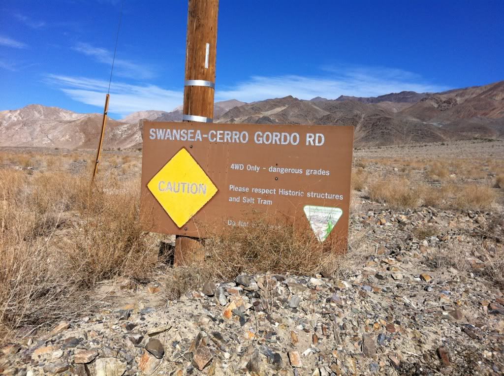 Owens Valley, the Alabamas, Reward Mine, Cerro Gordo, Salt Tram, Inyo